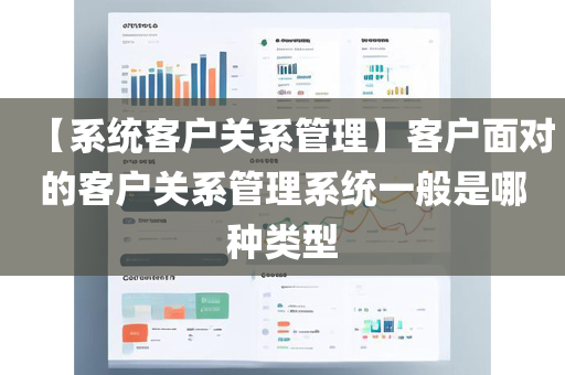 【系统客户关系管理】客户面对的客户关系管理系统一般是哪种类型